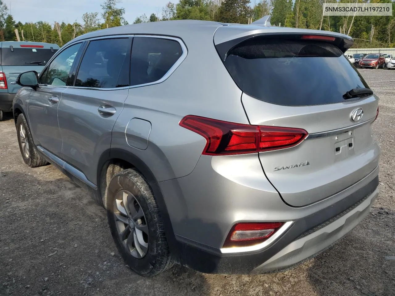 2020 Hyundai Santa Fe Sel VIN: 5NMS3CAD7LH197210 Lot: 69748734