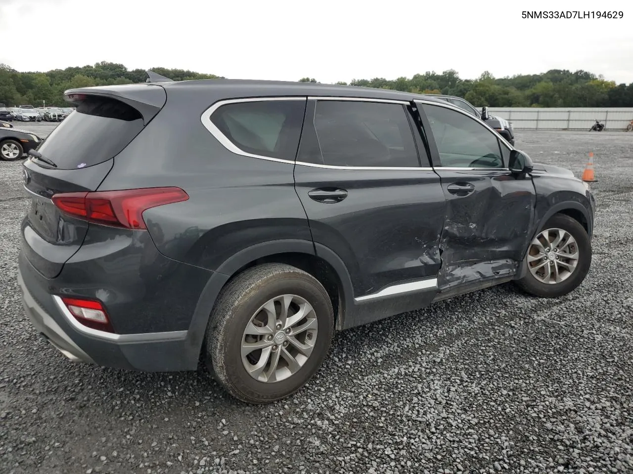 5NMS33AD7LH194629 2020 Hyundai Santa Fe Sel