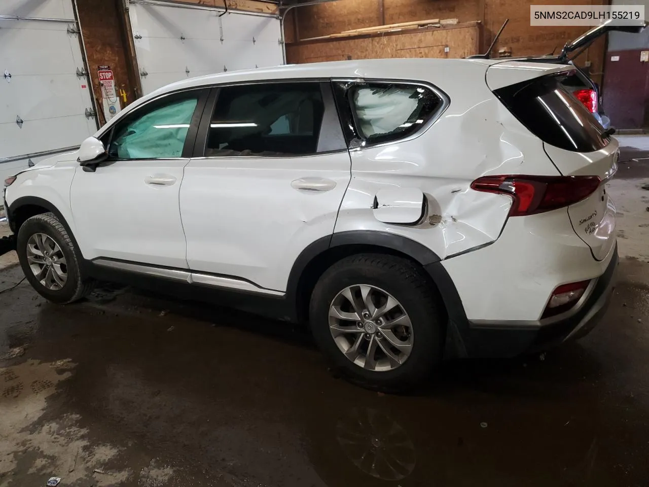 2020 Hyundai Santa Fe Se VIN: 5NMS2CAD9LH155219 Lot: 70307344