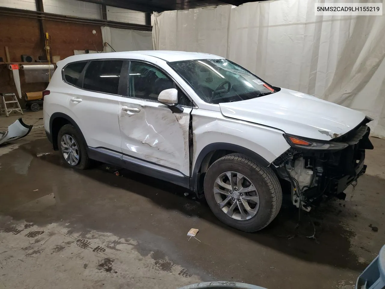 5NMS2CAD9LH155219 2020 Hyundai Santa Fe Se