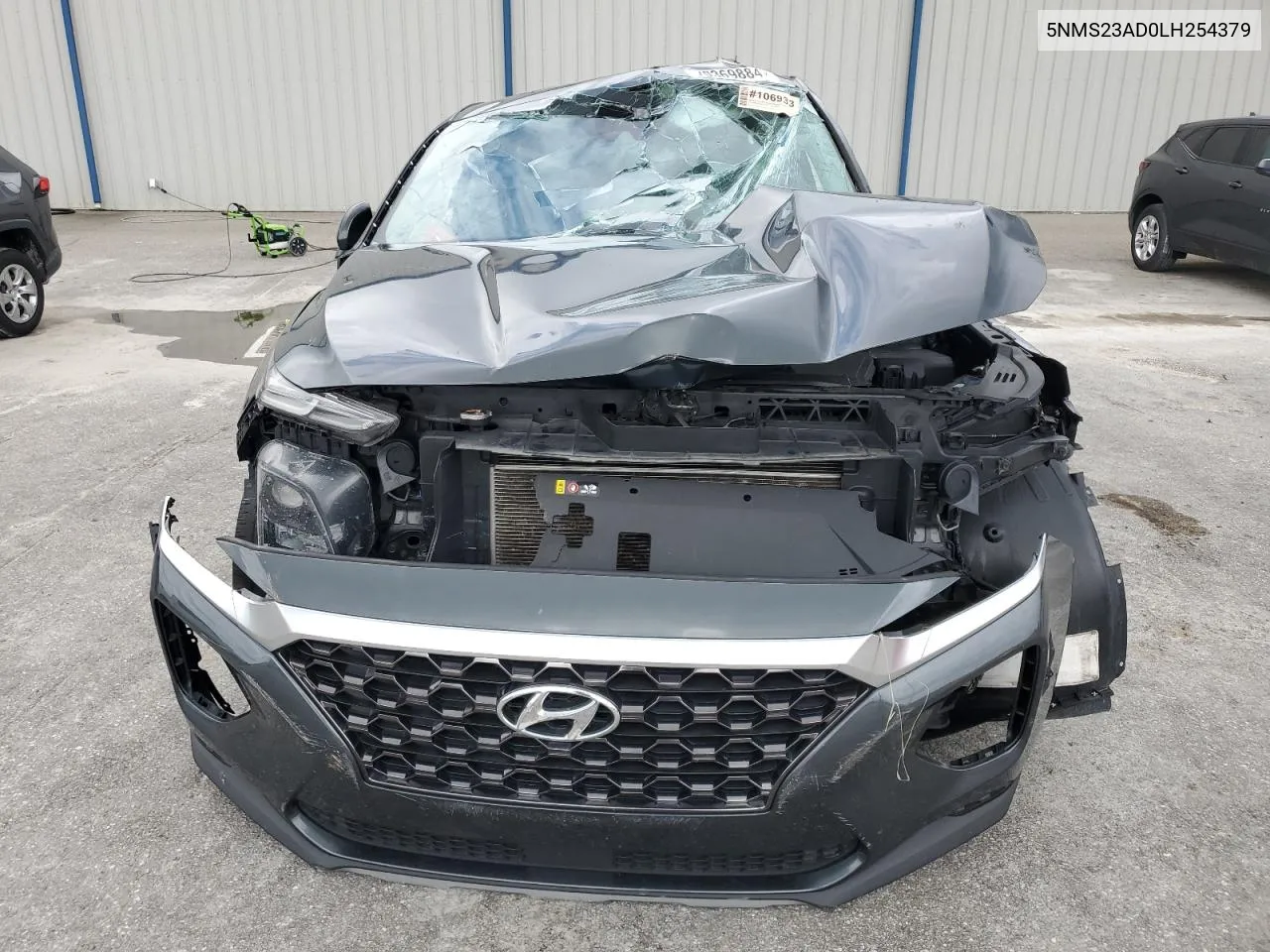 2020 Hyundai Santa Fe Se VIN: 5NMS23AD0LH254379 Lot: 70369884