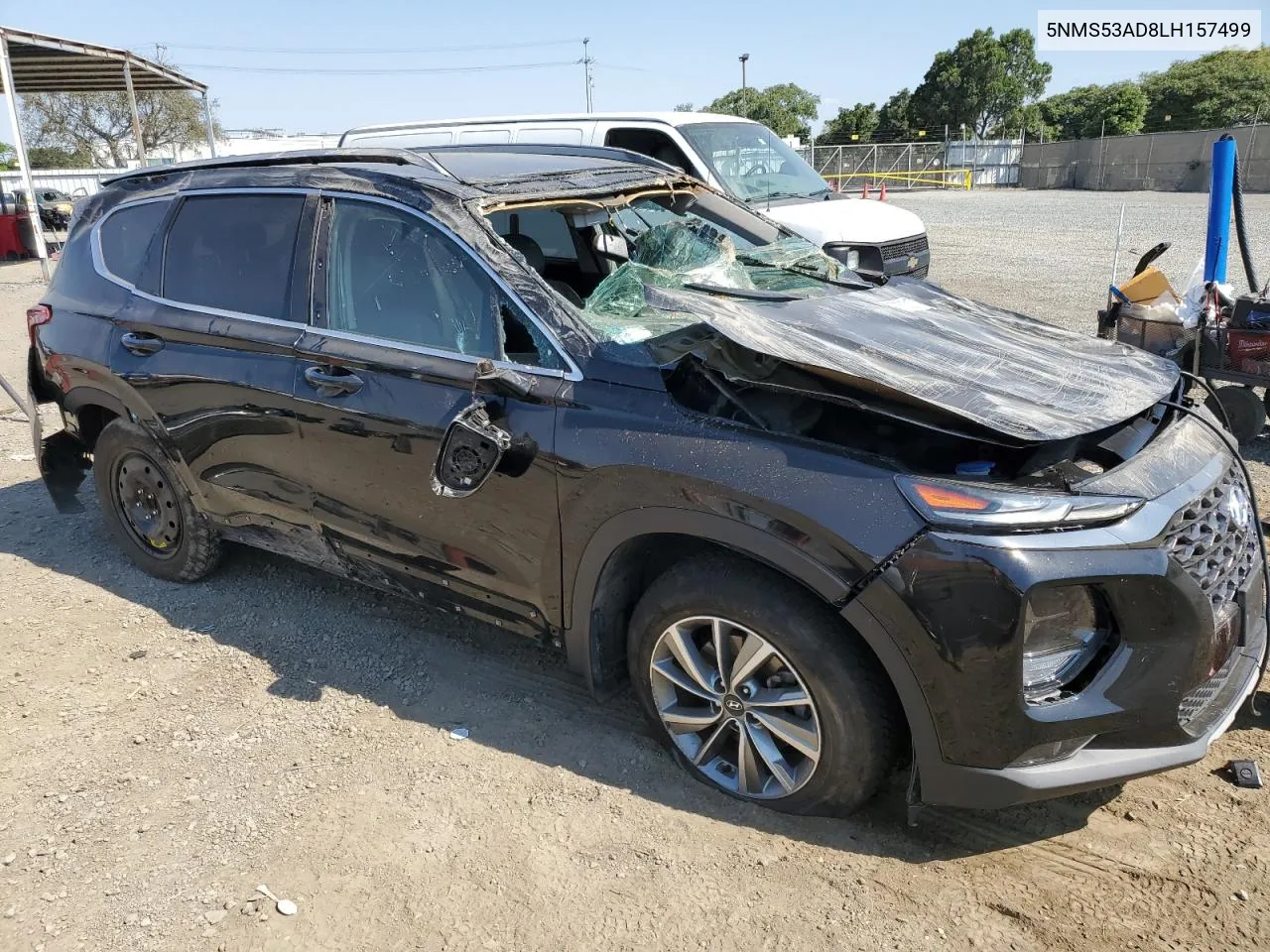 2020 Hyundai Santa Fe Limited VIN: 5NMS53AD8LH157499 Lot: 70530174