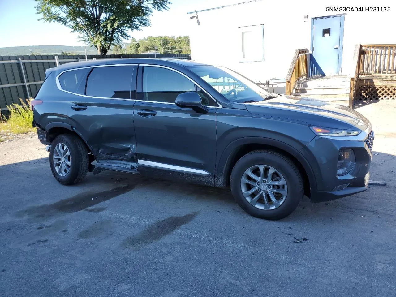 2020 Hyundai Santa Fe Sel VIN: 5NMS3CAD4LH231135 Lot: 70589904