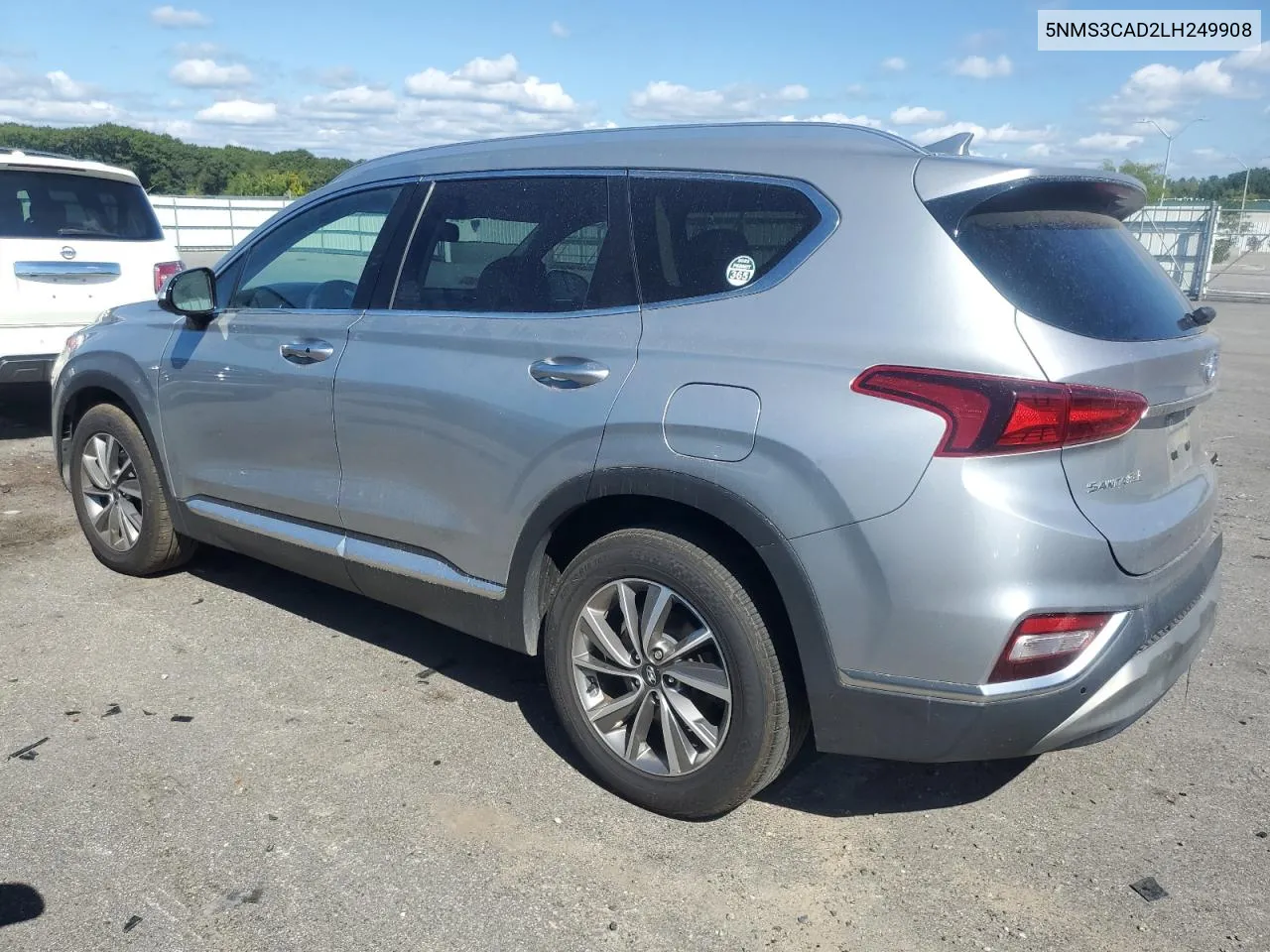 2020 Hyundai Santa Fe Sel VIN: 5NMS3CAD2LH249908 Lot: 70954684