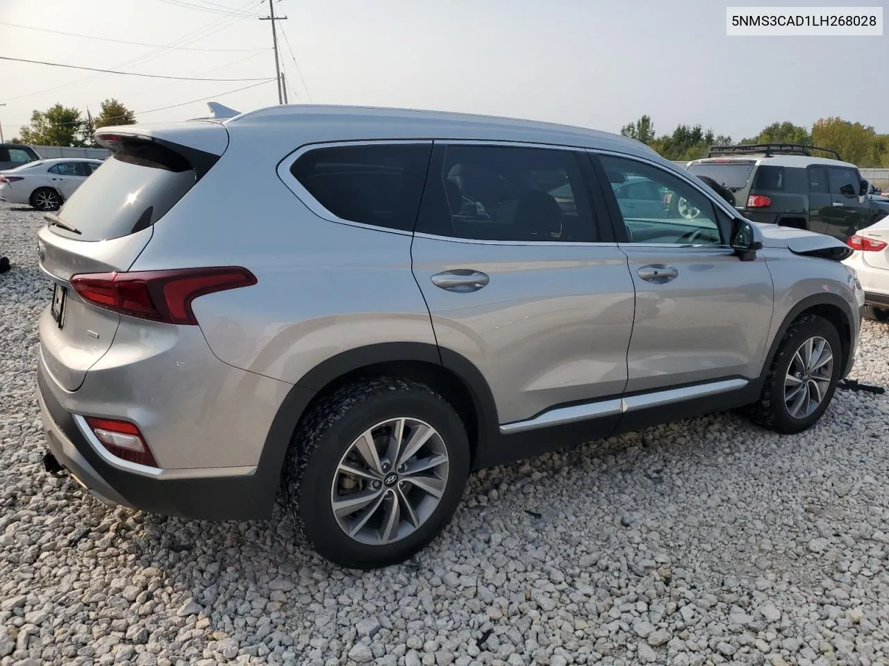 2020 Hyundai Santa Fe Sel VIN: 5NMS3CAD1LH268028 Lot: 70961504