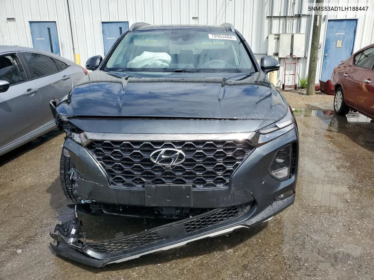 2020 Hyundai Santa Fe Limited VIN: 5NMS53AD1LH188447 Lot: 70963404