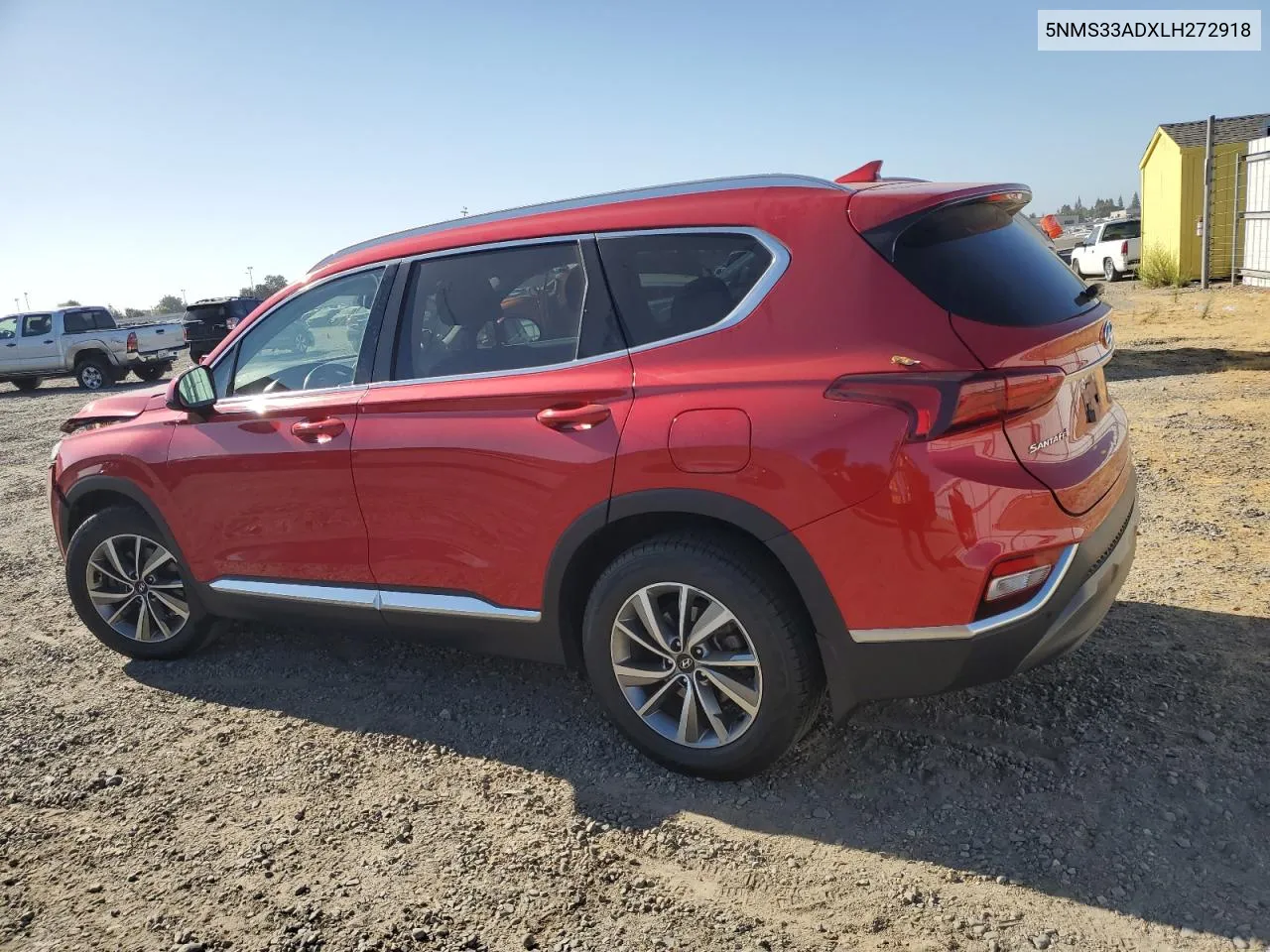 2020 Hyundai Santa Fe Sel VIN: 5NMS33ADXLH272918 Lot: 71072164