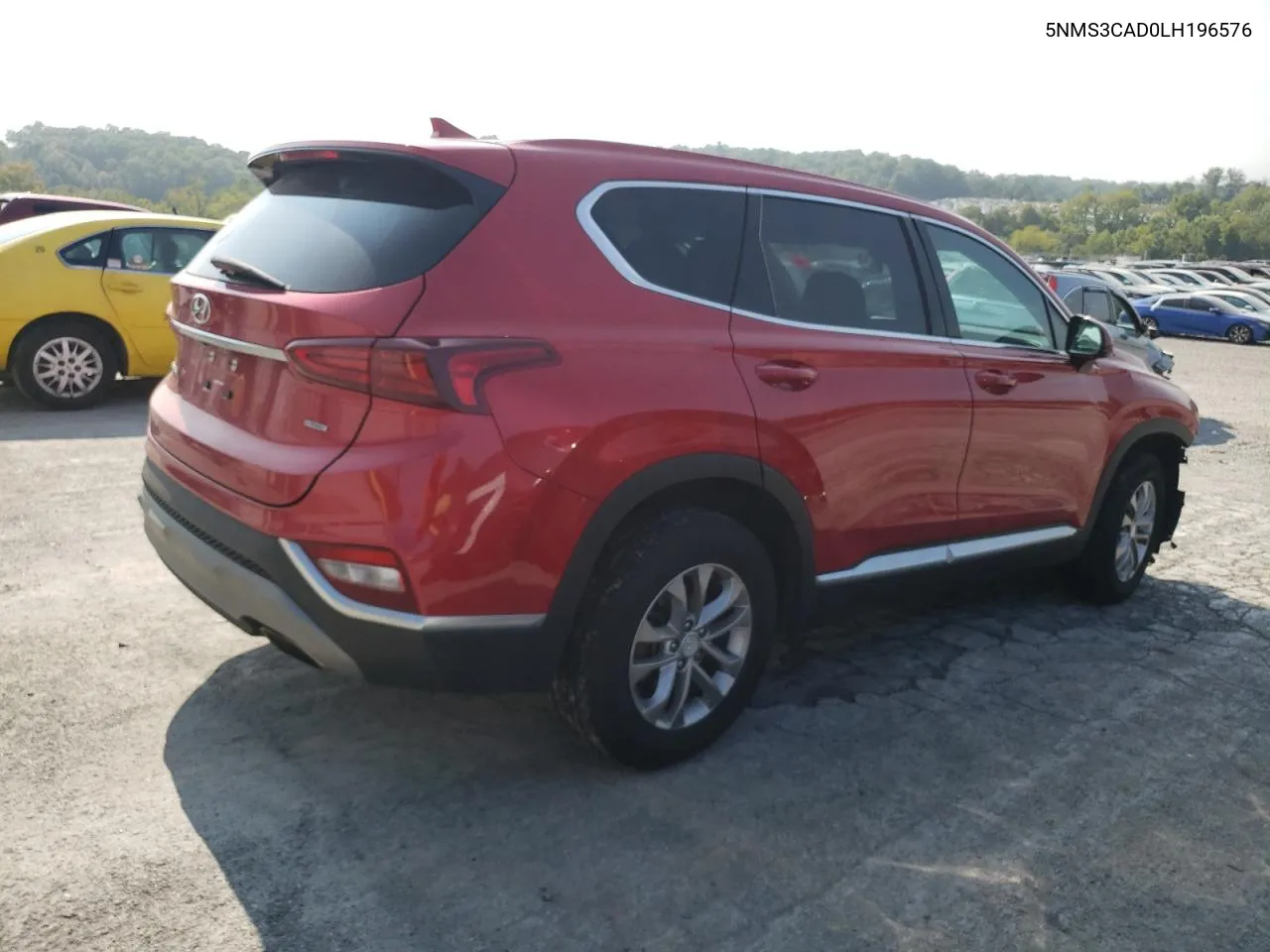 5NMS3CAD0LH196576 2020 Hyundai Santa Fe Sel