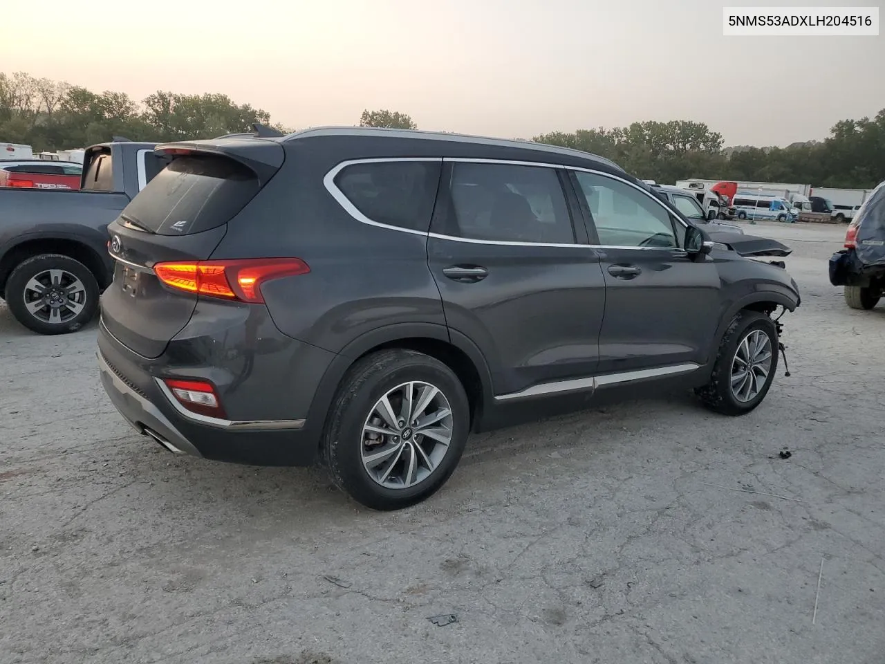 2020 Hyundai Santa Fe Limited VIN: 5NMS53ADXLH204516 Lot: 71191324