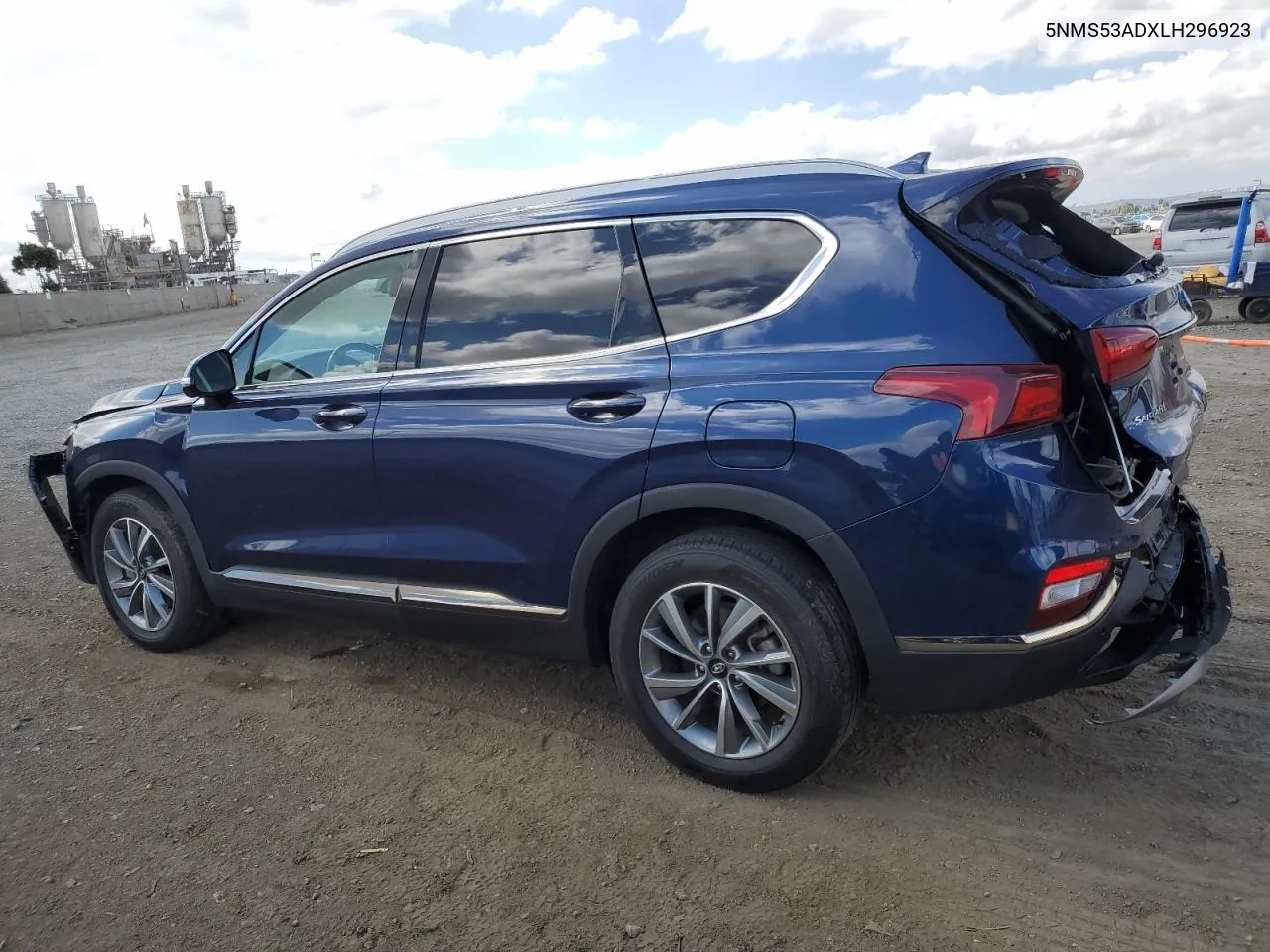 2020 Hyundai Santa Fe Limited VIN: 5NMS53ADXLH296923 Lot: 71311234