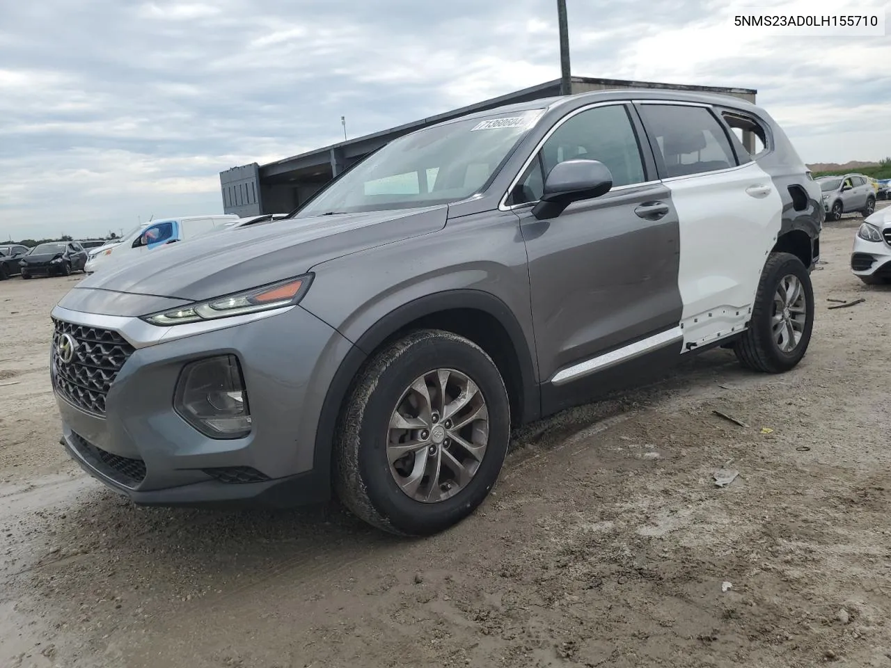 5NMS23AD0LH155710 2020 Hyundai Santa Fe Se