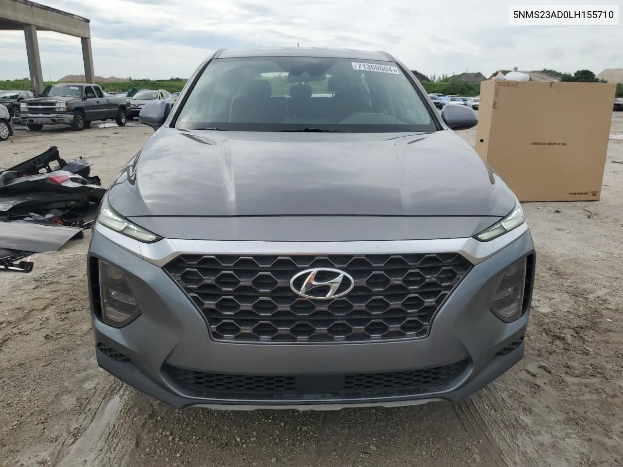 5NMS23AD0LH155710 2020 Hyundai Santa Fe Se