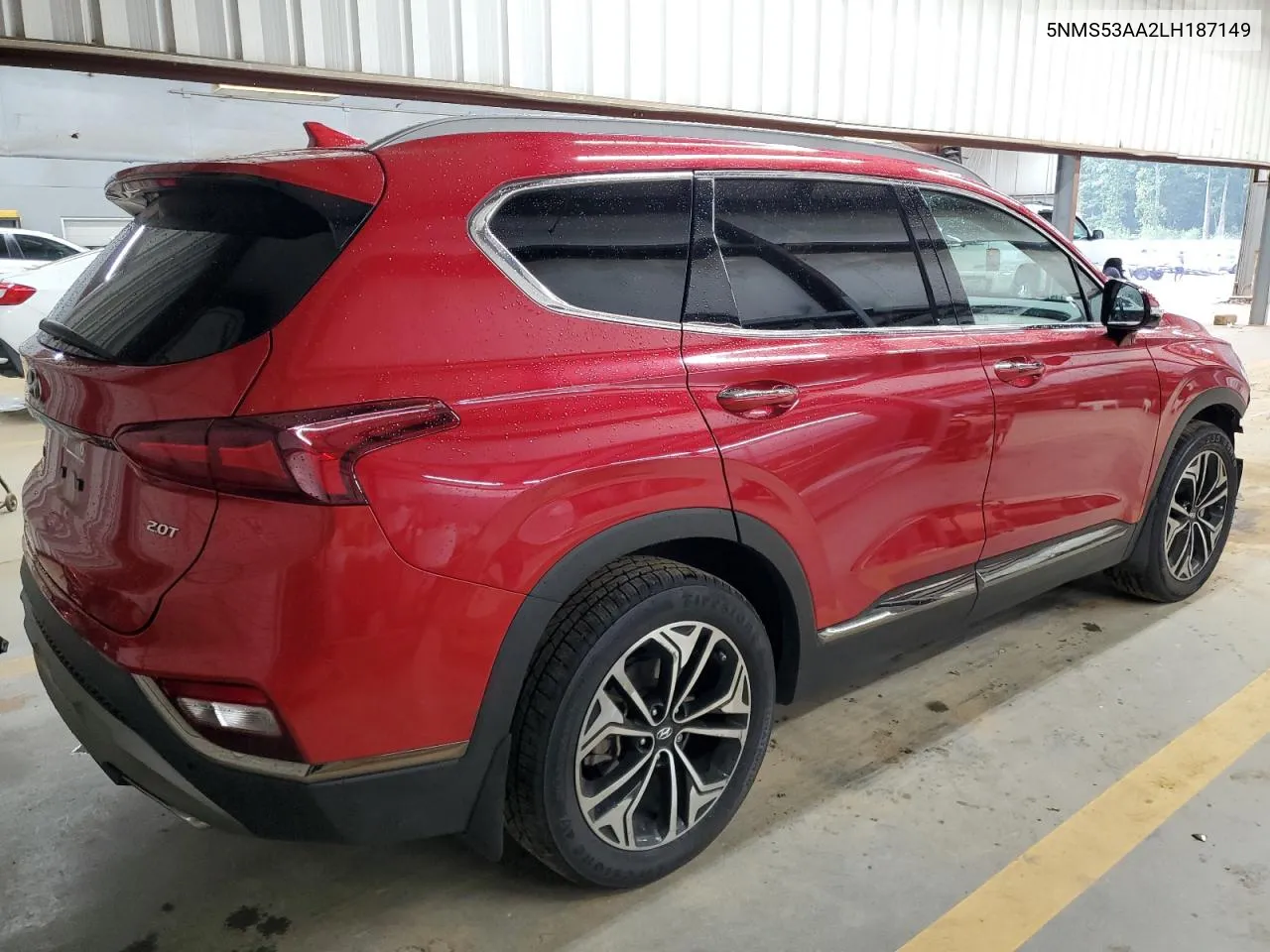 2020 Hyundai Santa Fe Limited VIN: 5NMS53AA2LH187149 Lot: 71363854