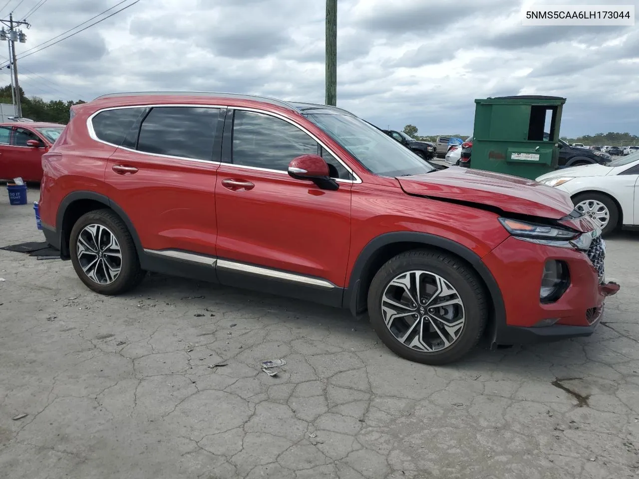 2020 Hyundai Santa Fe Limited VIN: 5NMS5CAA6LH173044 Lot: 71443414