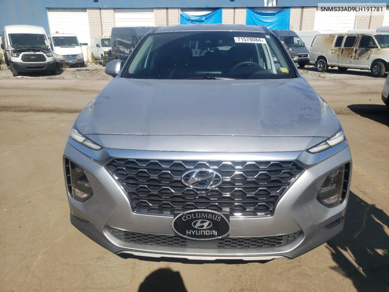 5NMS33AD9LH191781 2020 Hyundai Santa Fe Sel