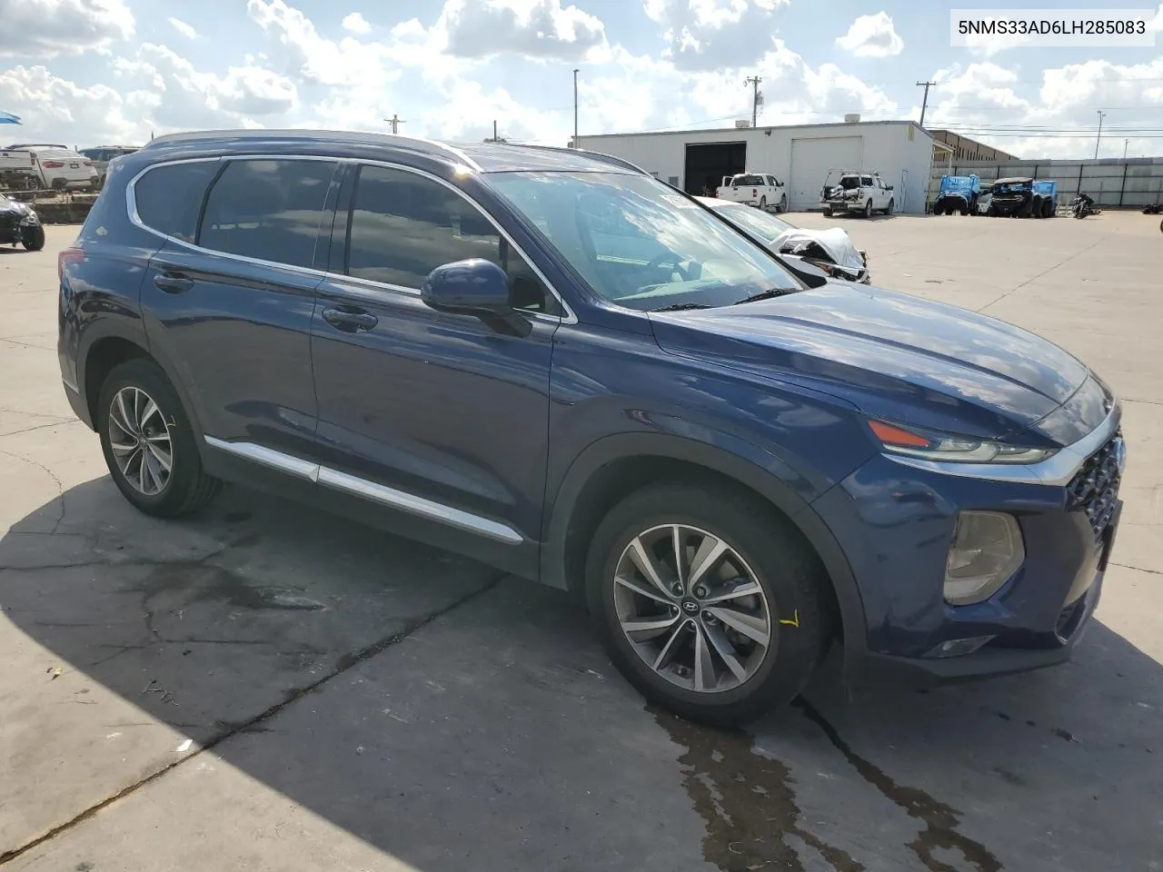 2020 Hyundai Santa Fe Sel VIN: 5NMS33AD6LH285083 Lot: 71633194