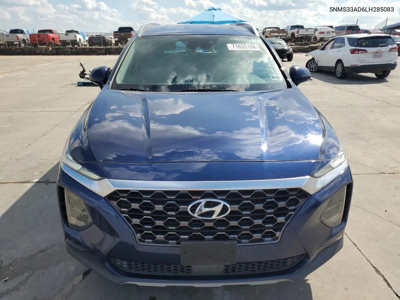 5NMS33AD6LH285083 2020 Hyundai Santa Fe Sel