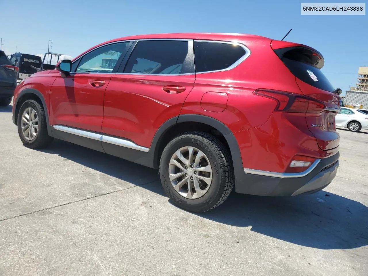 2020 Hyundai Santa Fe Se VIN: 5NMS2CAD6LH243838 Lot: 71678094