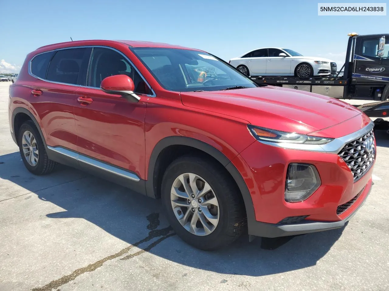 2020 Hyundai Santa Fe Se VIN: 5NMS2CAD6LH243838 Lot: 71678094