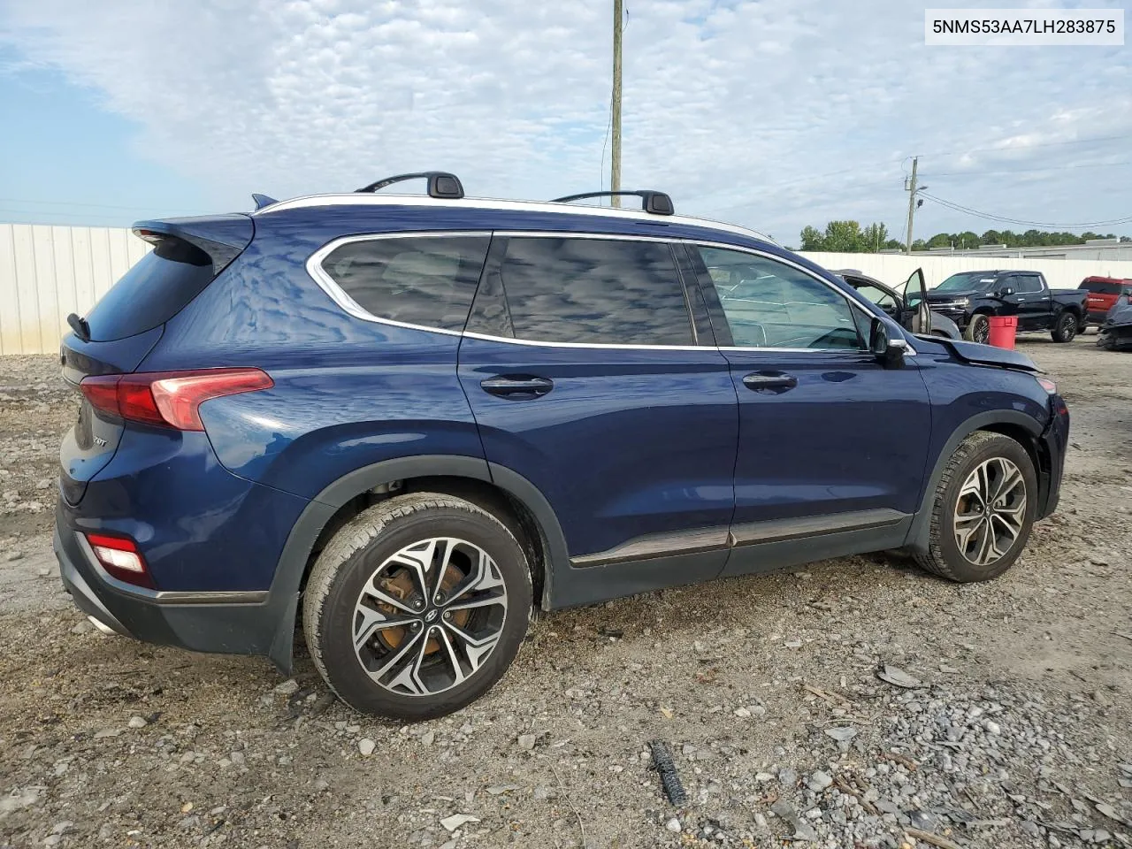 2020 Hyundai Santa Fe Limited VIN: 5NMS53AA7LH283875 Lot: 71679714