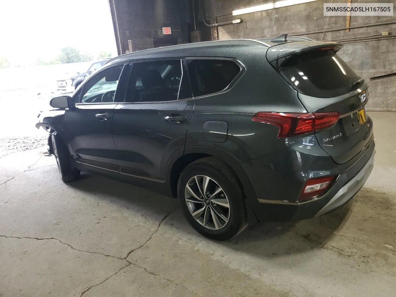 2020 Hyundai Santa Fe Limited VIN: 5NMS5CAD5LH167505 Lot: 71714314