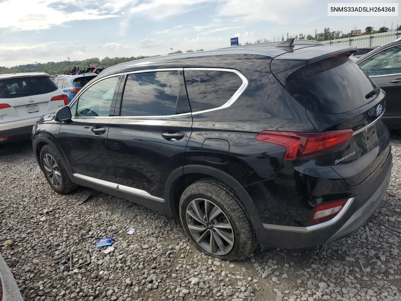 2020 Hyundai Santa Fe Sel VIN: 5NMS33AD5LH264368 Lot: 71751004