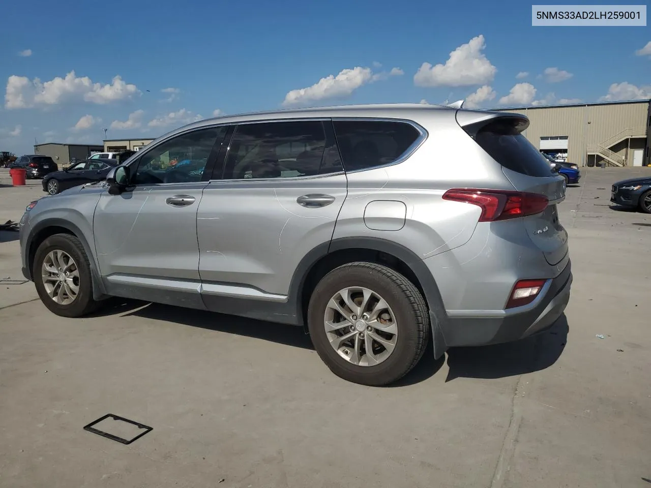 5NMS33AD2LH259001 2020 Hyundai Santa Fe Sel