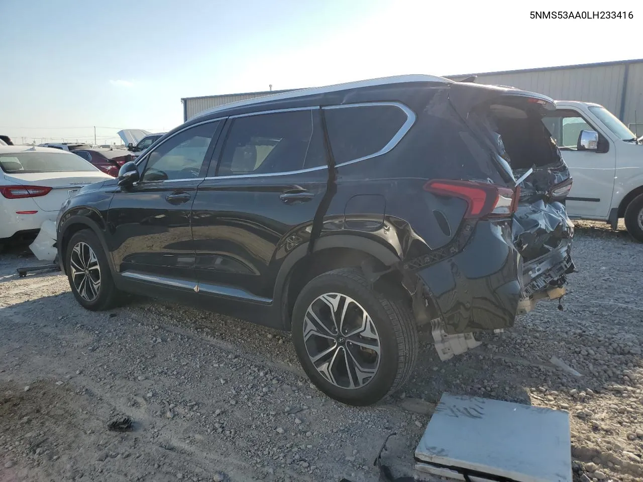 2020 Hyundai Santa Fe Limited VIN: 5NMS53AA0LH233416 Lot: 72058944