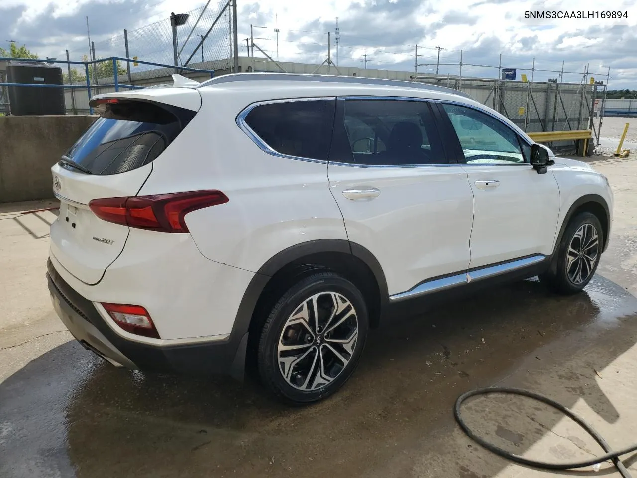 2020 Hyundai Santa Fe Sel VIN: 5NMS3CAA3LH169894 Lot: 72062864