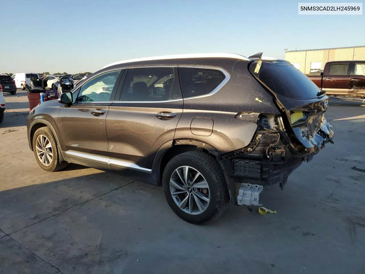 2020 Hyundai Santa Fe Sel VIN: 5NMS3CAD2LH245969 Lot: 72149324