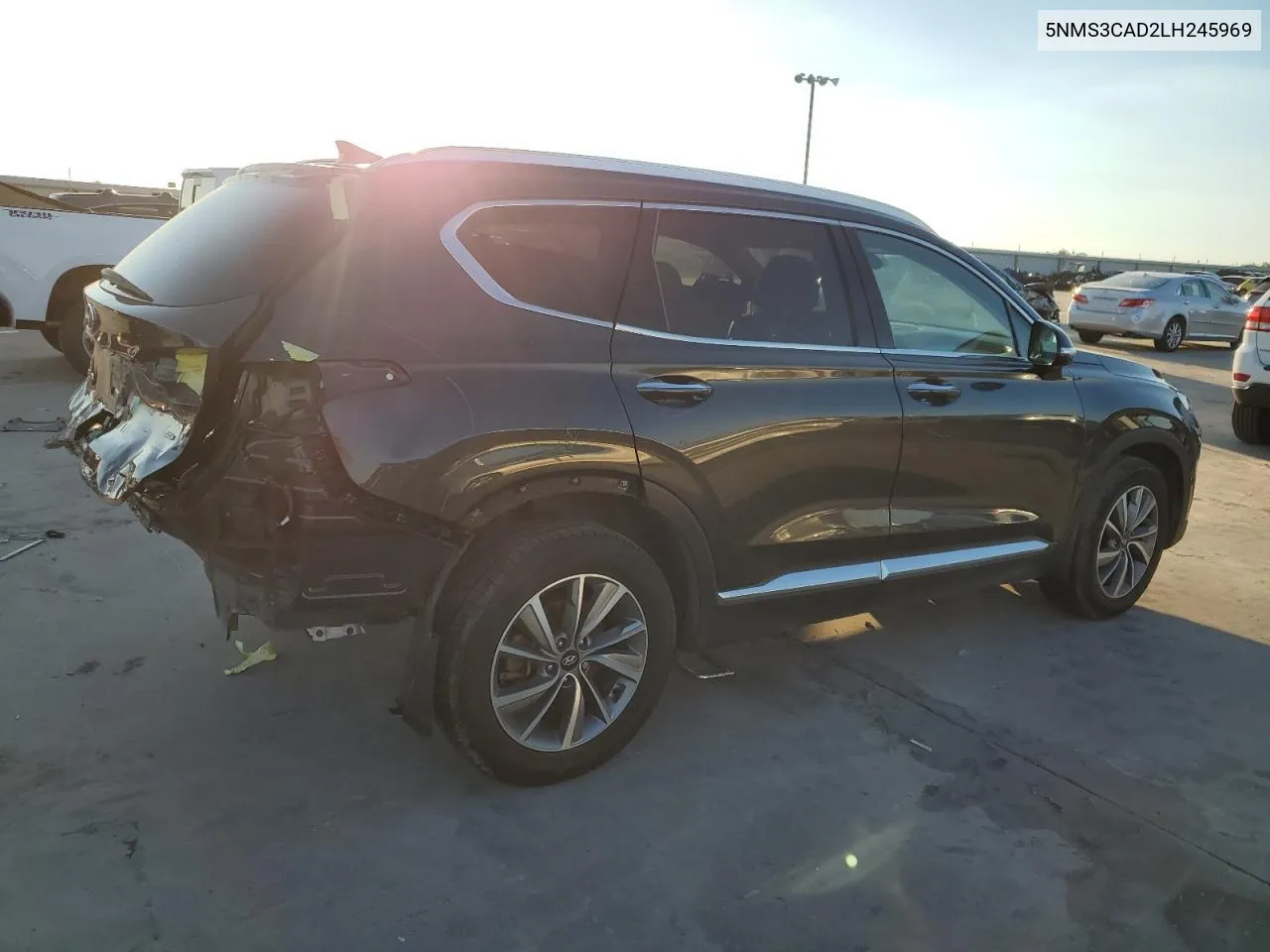 2020 Hyundai Santa Fe Sel VIN: 5NMS3CAD2LH245969 Lot: 72149324