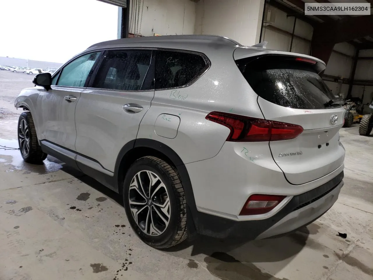 2020 Hyundai Santa Fe Sel VIN: 5NMS3CAA9LH162304 Lot: 72156734