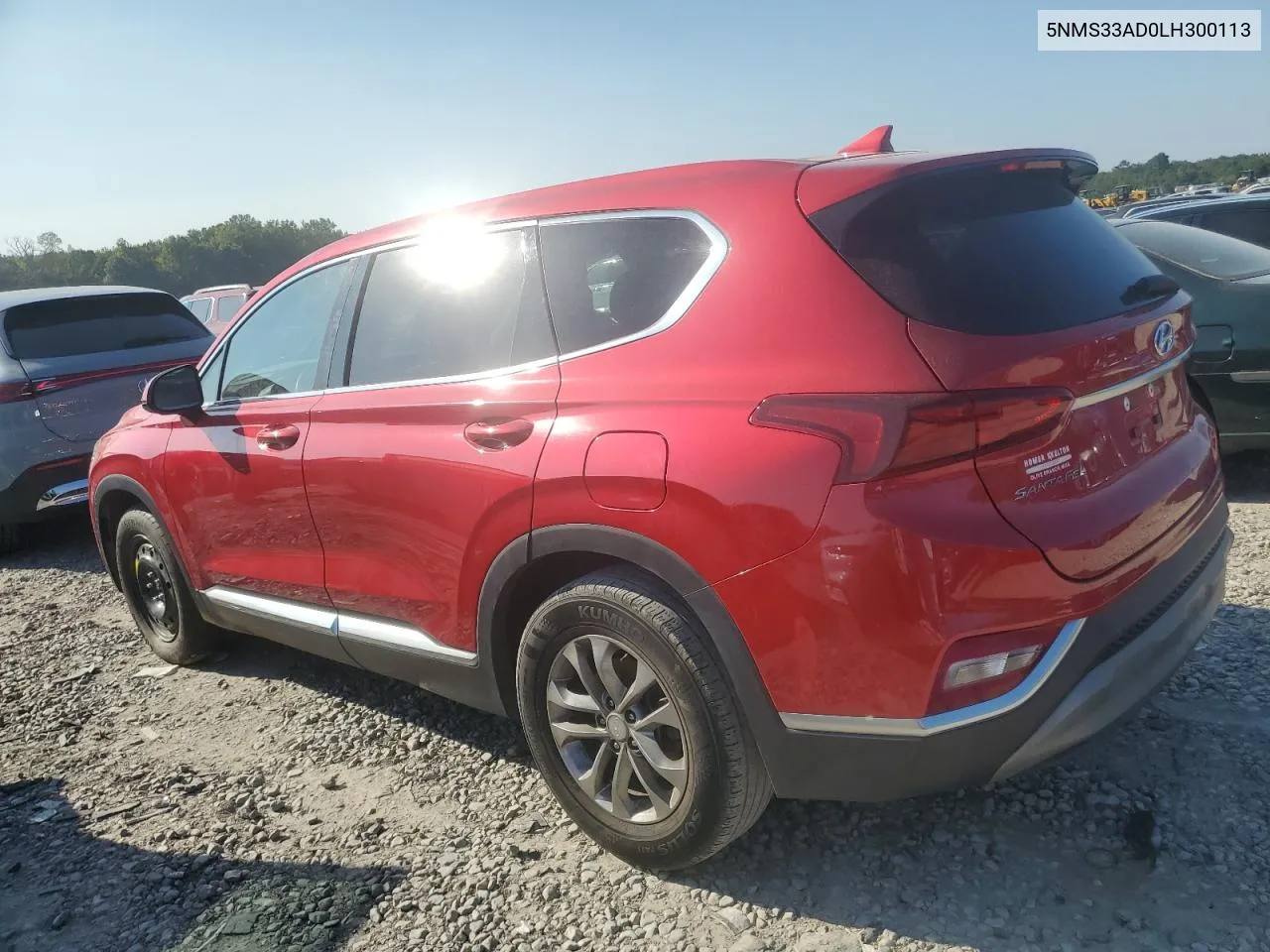 5NMS33AD0LH300113 2020 Hyundai Santa Fe Sel