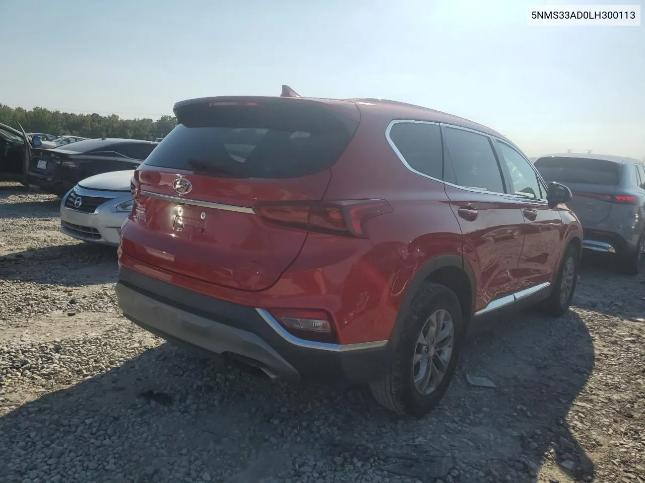 2020 Hyundai Santa Fe Sel VIN: 5NMS33AD0LH300113 Lot: 72189924