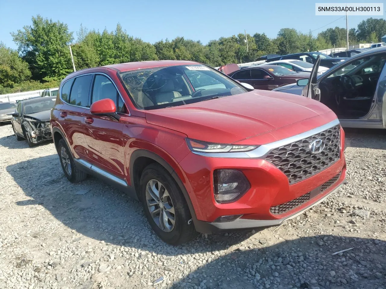 2020 Hyundai Santa Fe Sel VIN: 5NMS33AD0LH300113 Lot: 72189924