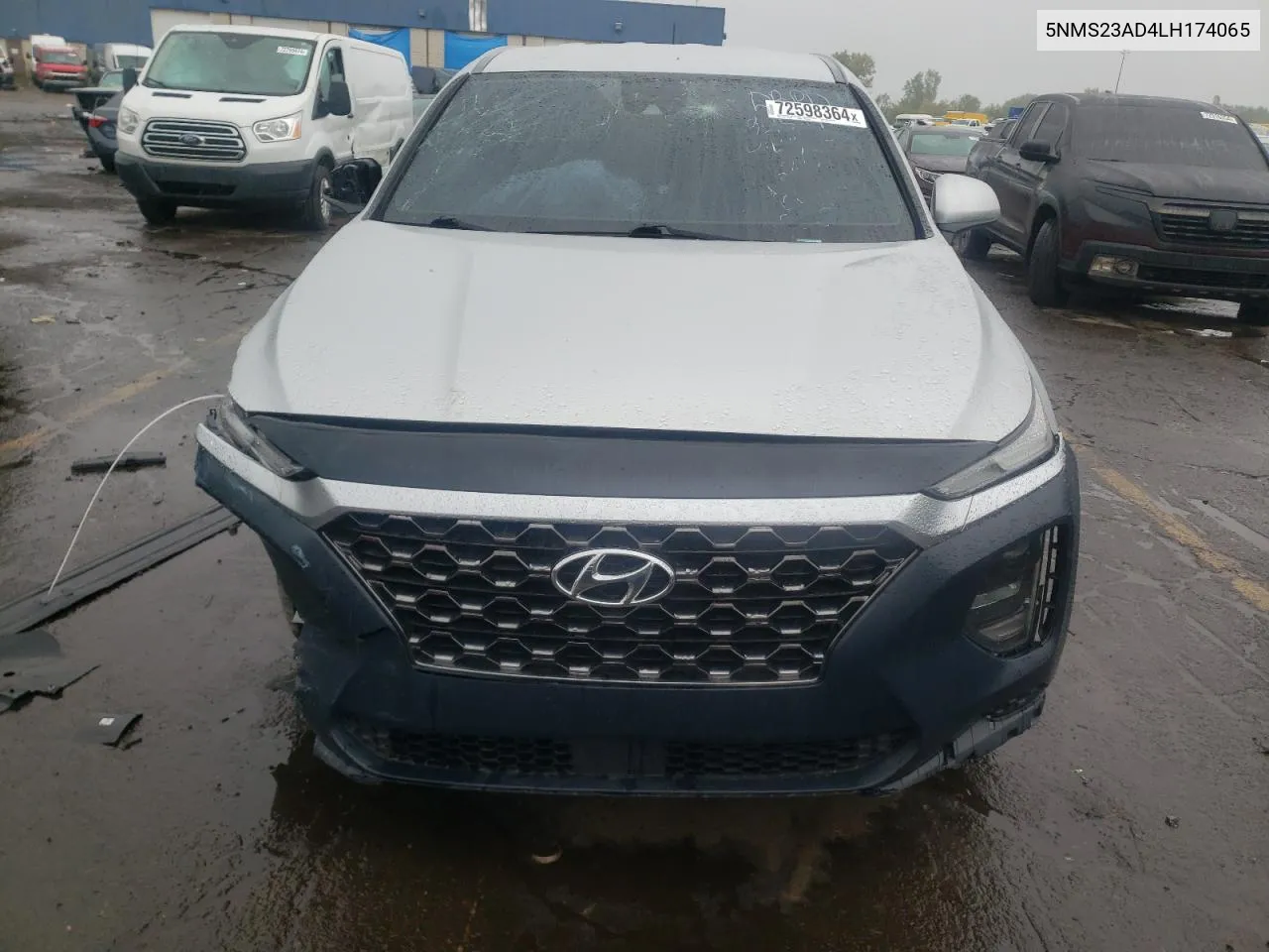 5NMS23AD4LH174065 2020 Hyundai Santa Fe Se