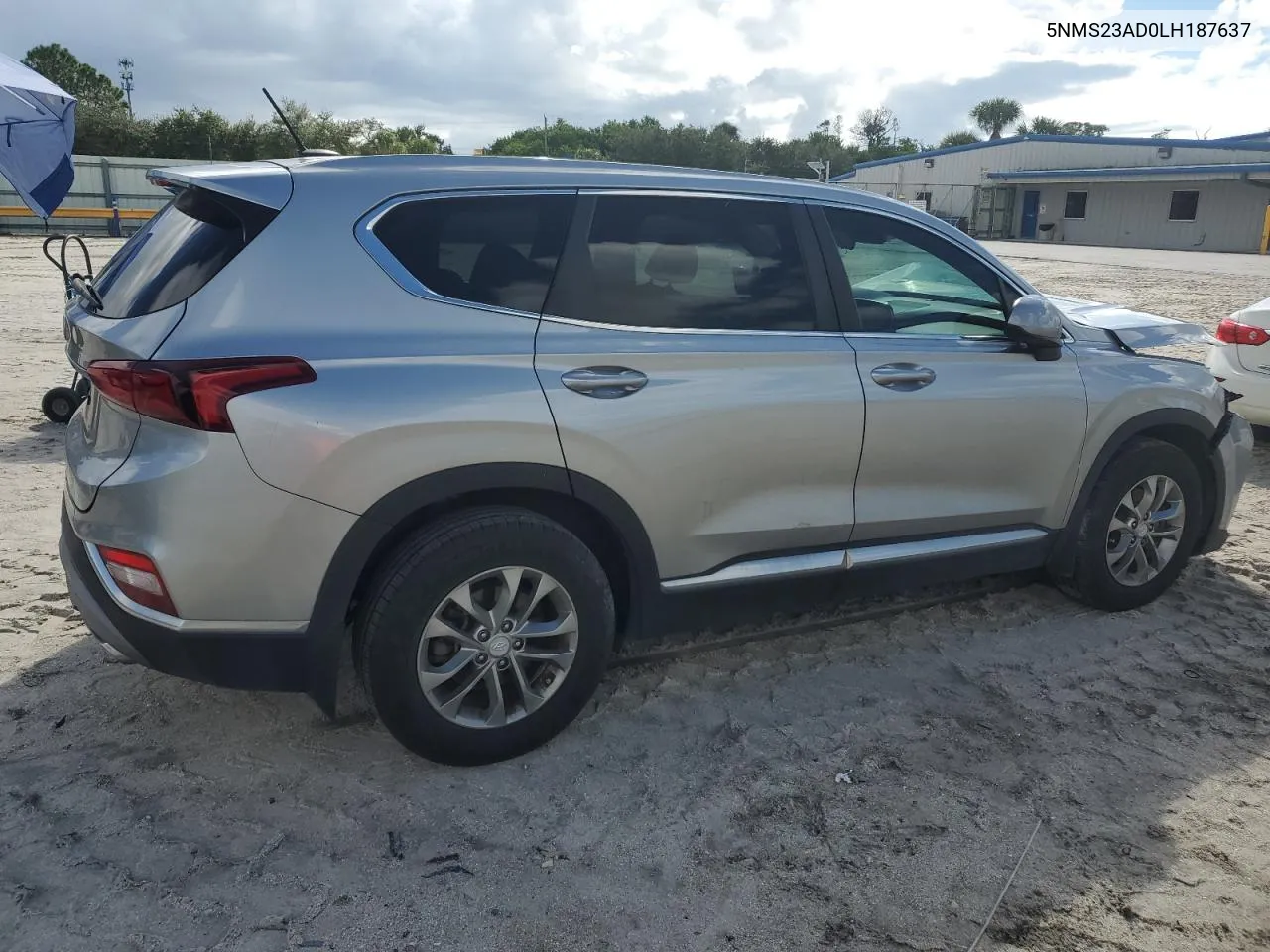 2020 Hyundai Santa Fe Se VIN: 5NMS23AD0LH187637 Lot: 72644434