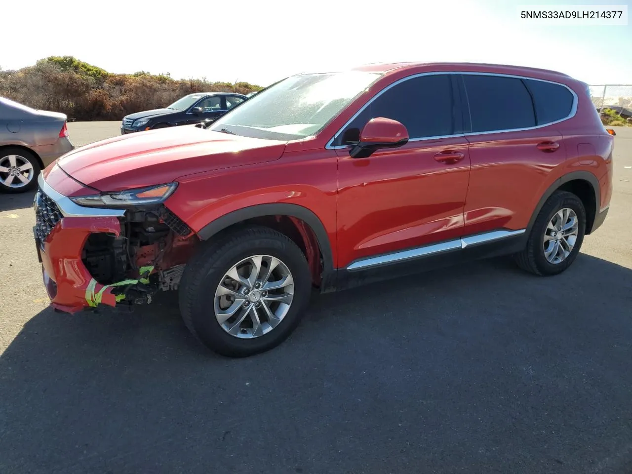 2020 Hyundai Santa Fe Sel VIN: 5NMS33AD9LH214377 Lot: 72677294