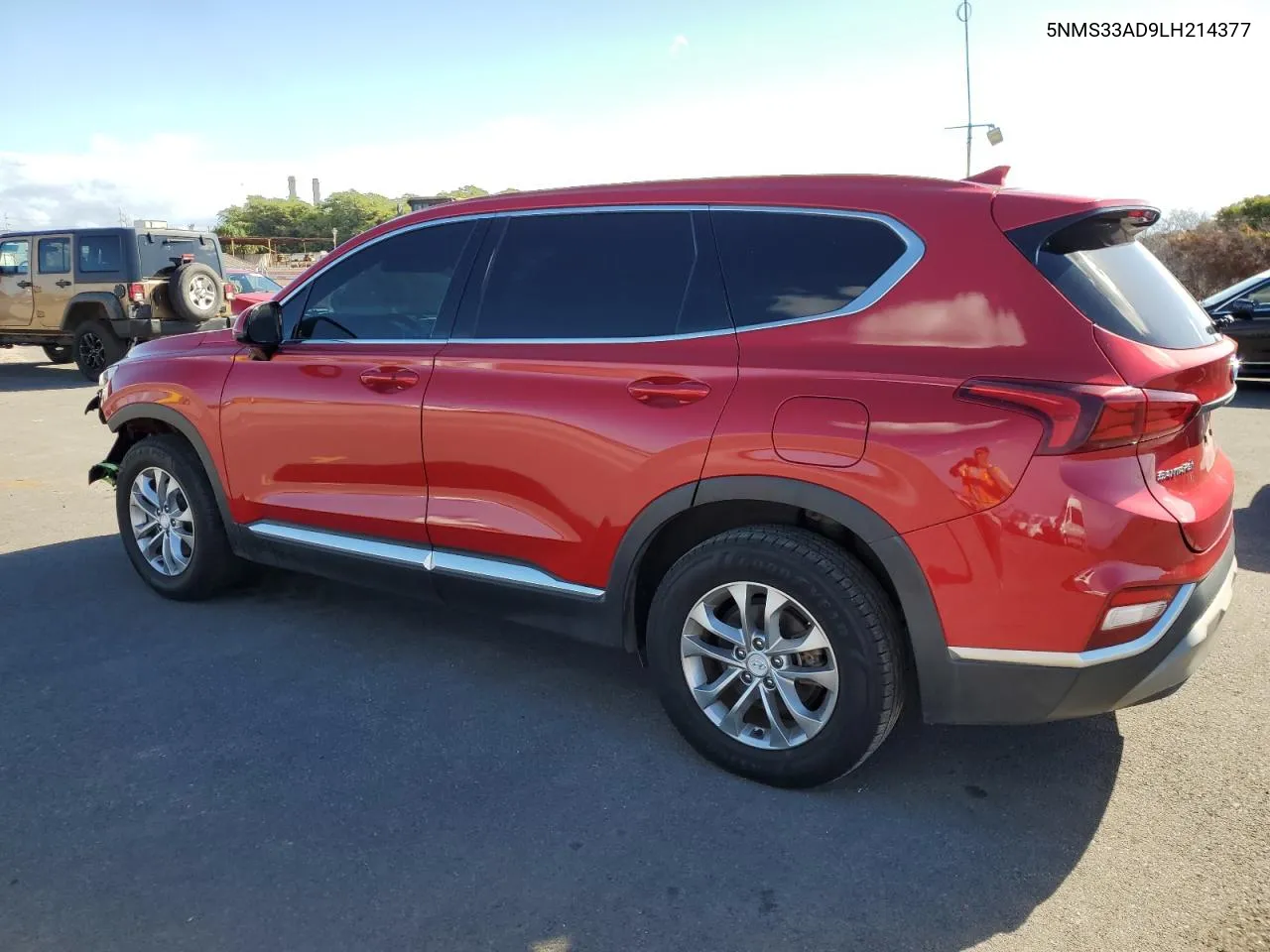 2020 Hyundai Santa Fe Sel VIN: 5NMS33AD9LH214377 Lot: 72677294