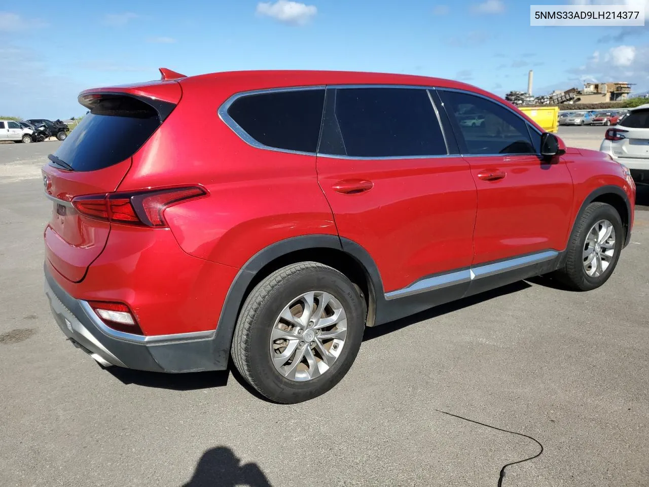 5NMS33AD9LH214377 2020 Hyundai Santa Fe Sel