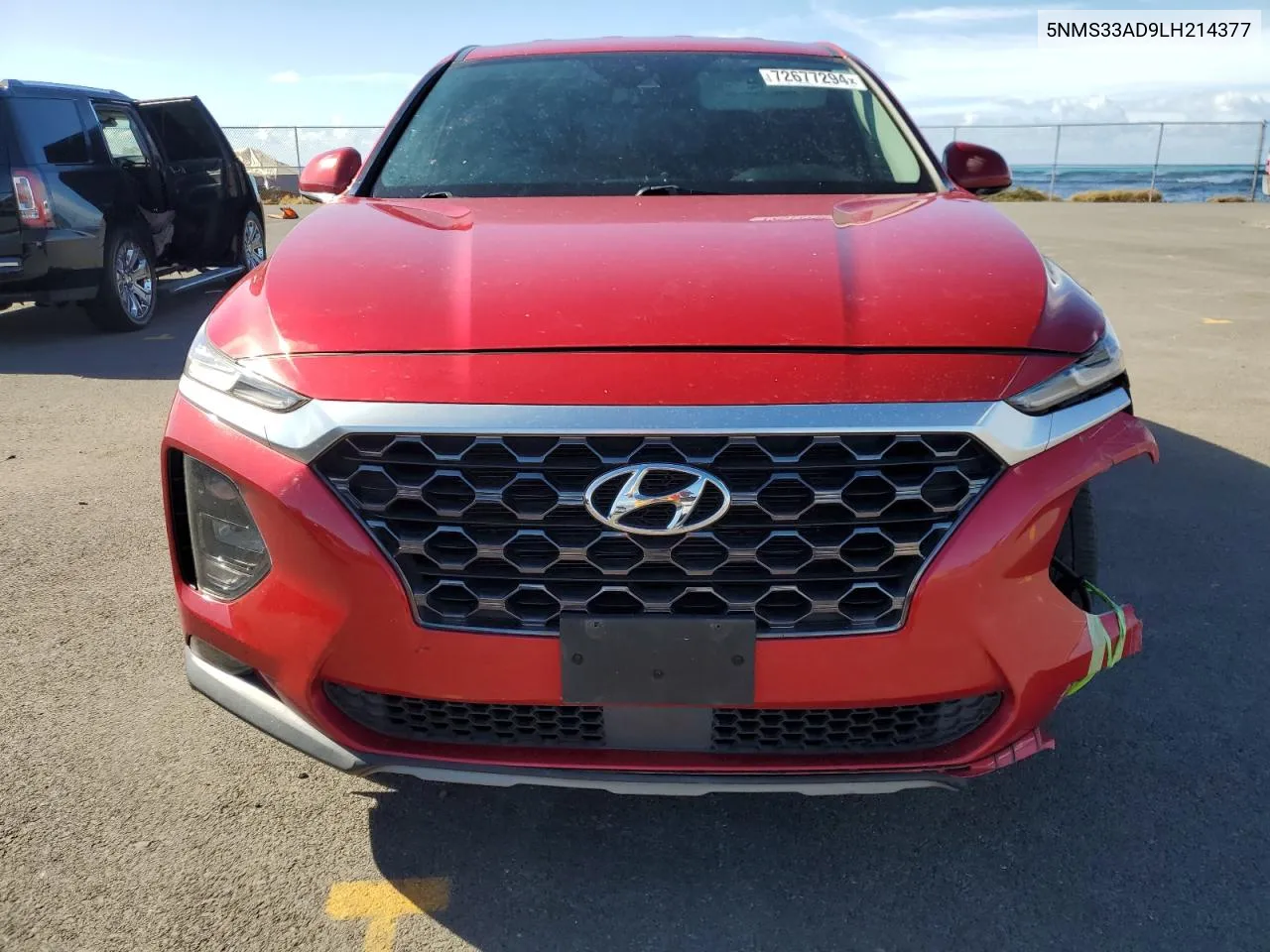 2020 Hyundai Santa Fe Sel VIN: 5NMS33AD9LH214377 Lot: 72677294