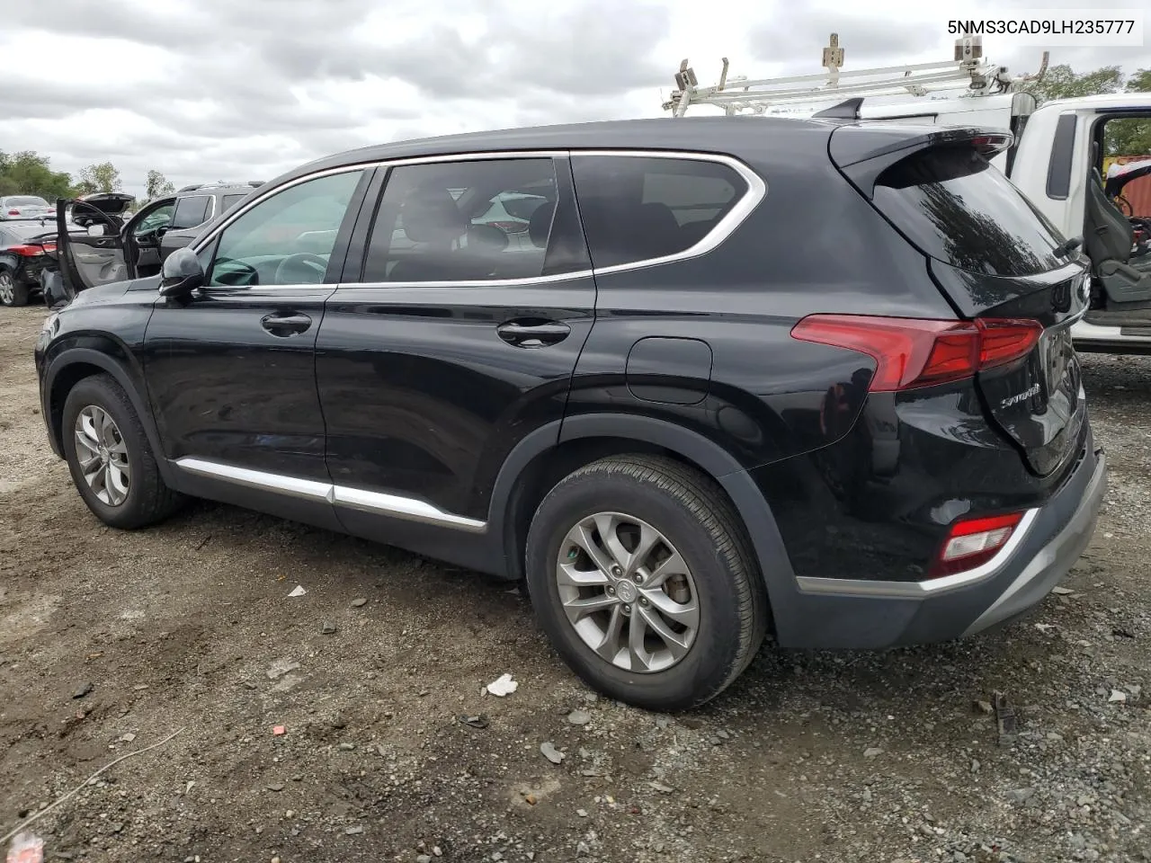 2020 Hyundai Santa Fe Sel VIN: 5NMS3CAD9LH235777 Lot: 72699344