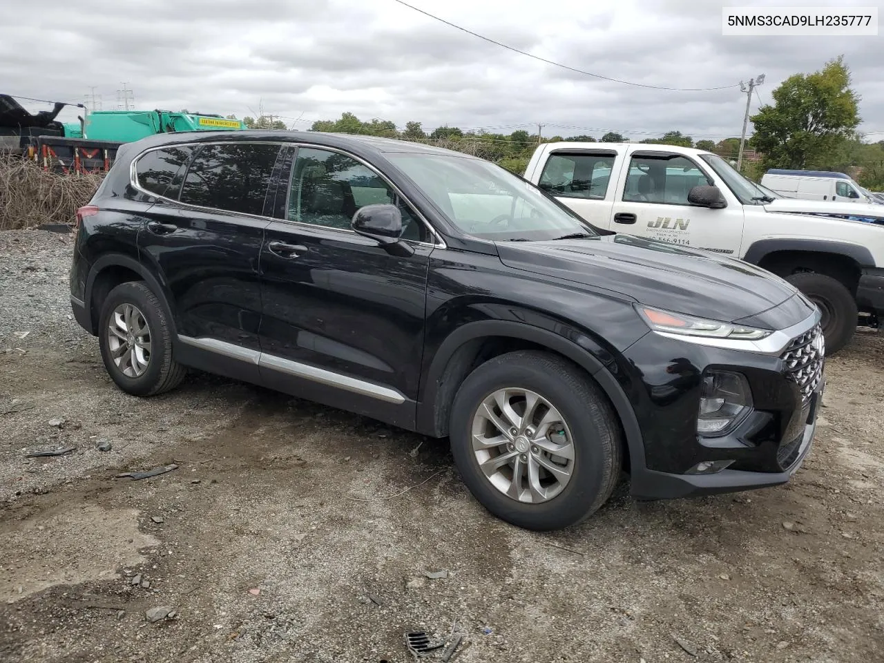 2020 Hyundai Santa Fe Sel VIN: 5NMS3CAD9LH235777 Lot: 72699344