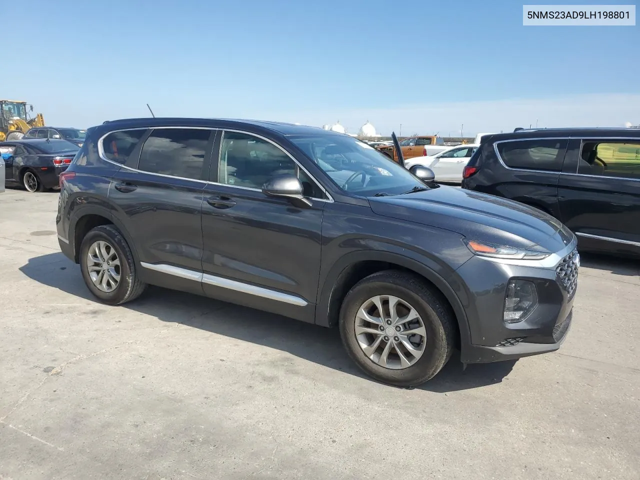 2020 Hyundai Santa Fe Se VIN: 5NMS23AD9LH198801 Lot: 72754044