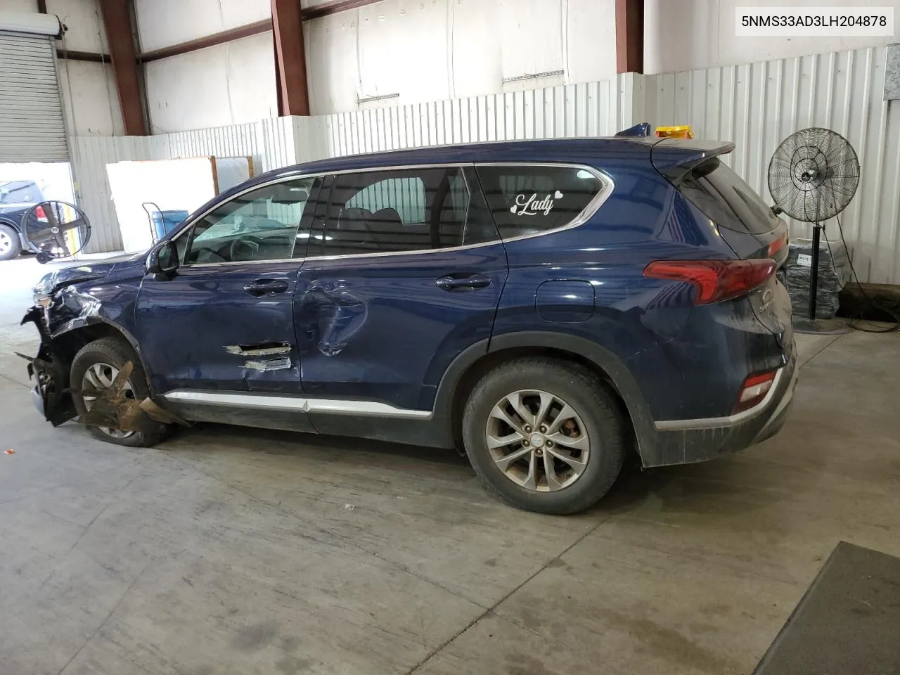 5NMS33AD3LH204878 2020 Hyundai Santa Fe Sel