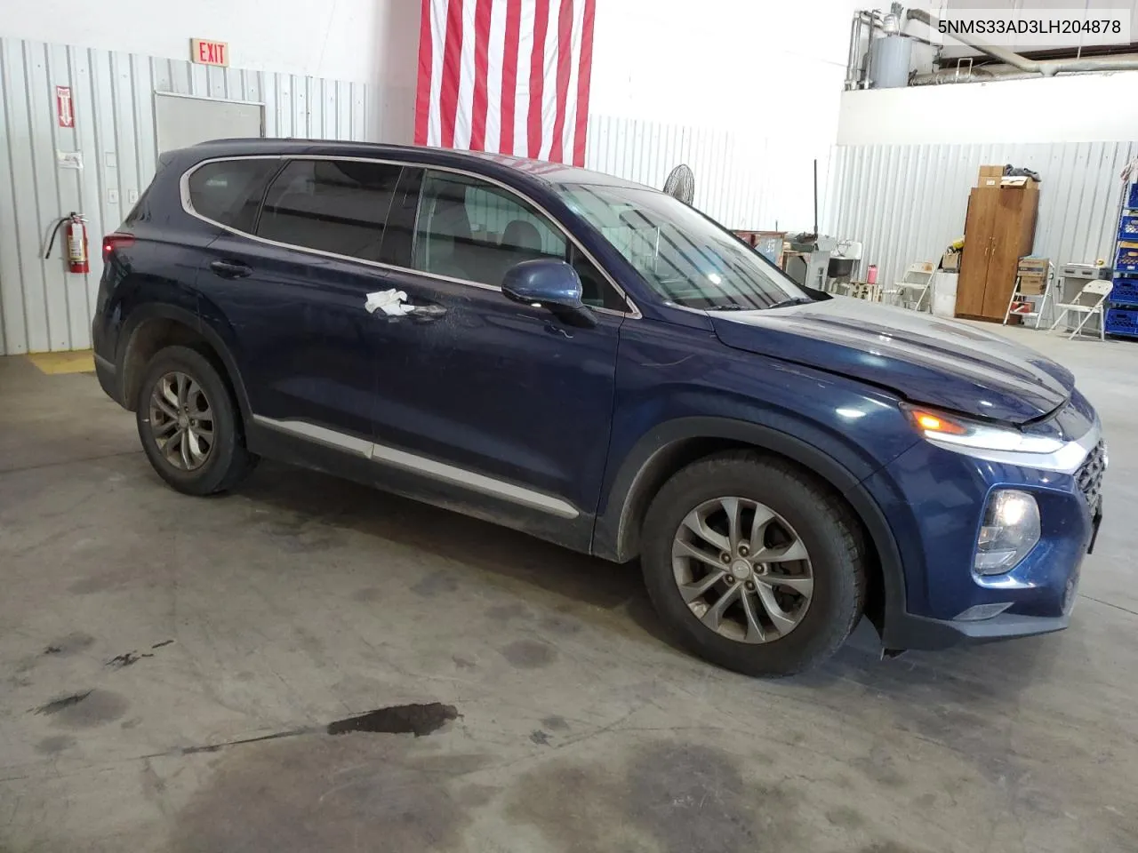 5NMS33AD3LH204878 2020 Hyundai Santa Fe Sel