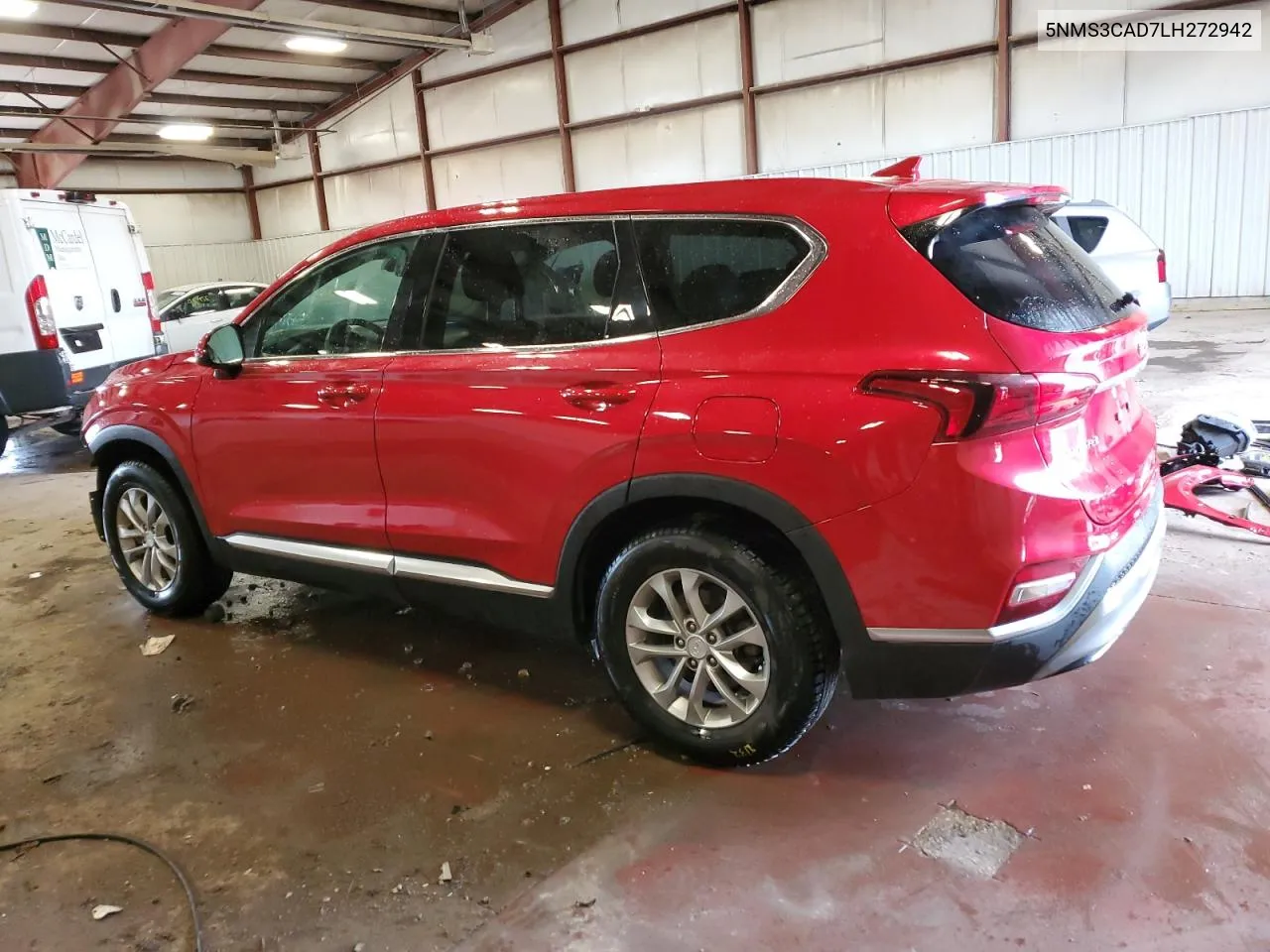 2020 Hyundai Santa Fe Sel VIN: 5NMS3CAD7LH272942 Lot: 72989324