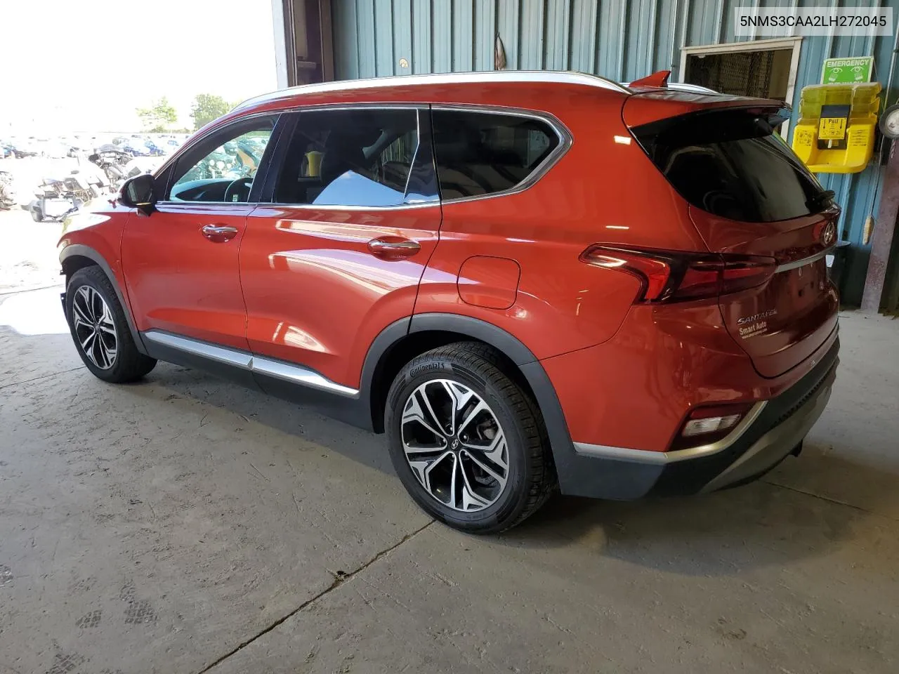 2020 Hyundai Santa Fe Sel VIN: 5NMS3CAA2LH272045 Lot: 73099104