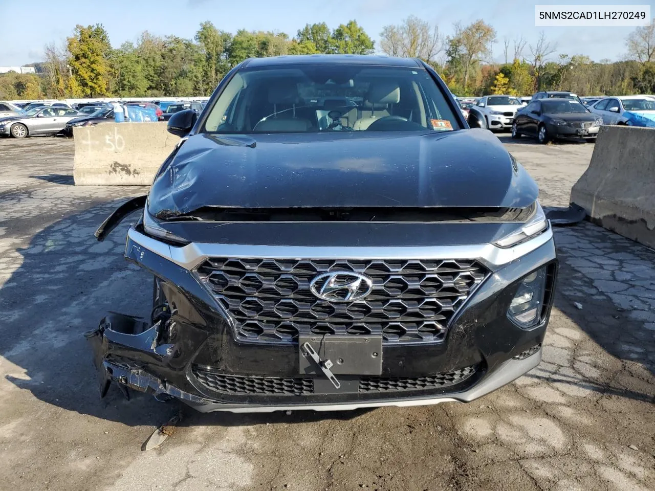 2020 Hyundai Santa Fe Se VIN: 5NMS2CAD1LH270249 Lot: 73286934