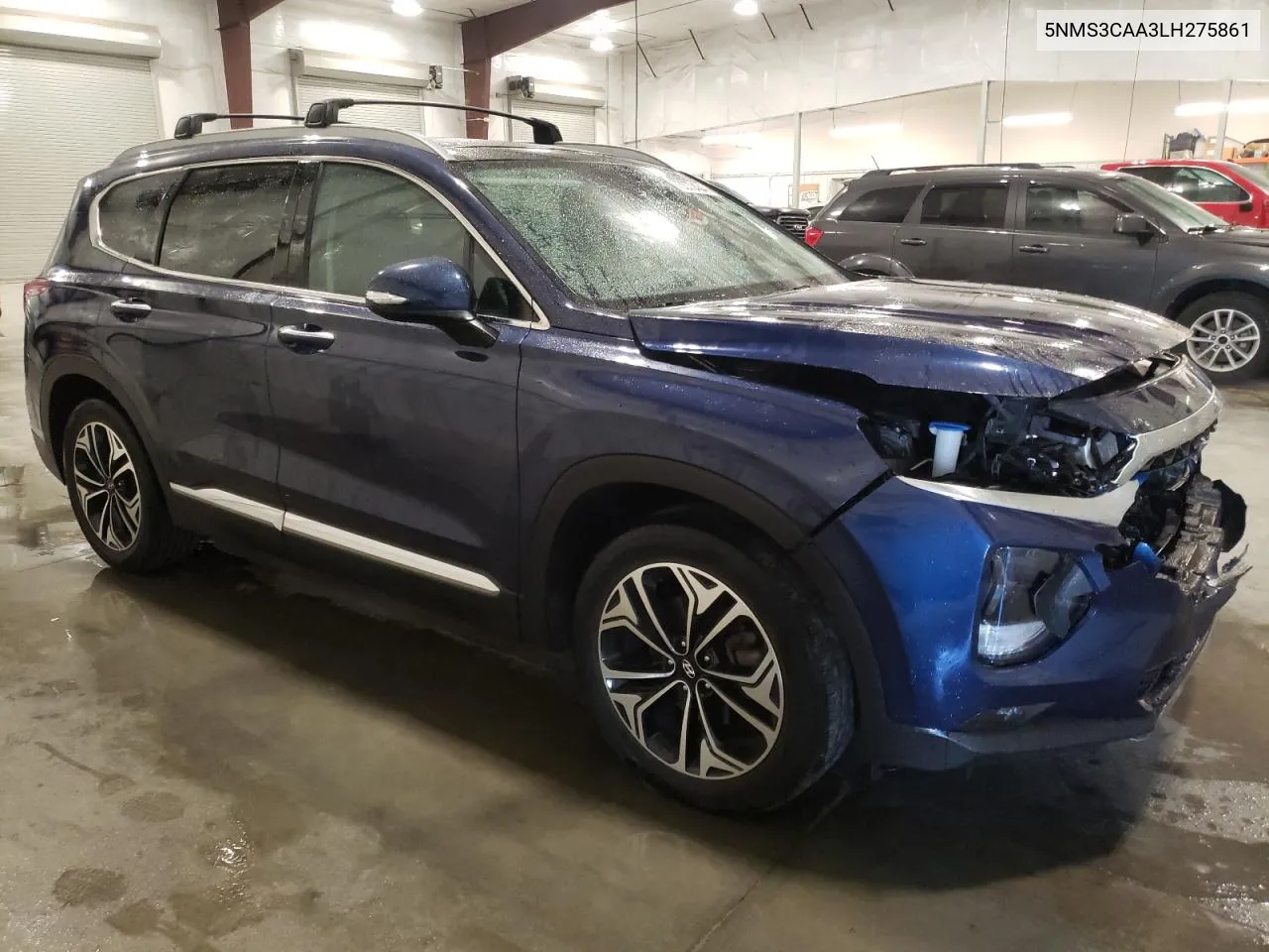 2020 Hyundai Santa Fe Sel VIN: 5NMS3CAA3LH275861 Lot: 73370434